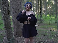 Mira Wair's Forest Tryst - Paid Fucking in the Woods