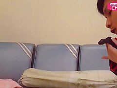 Handjob for Step Sister