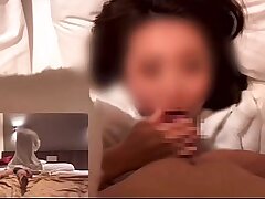 Japense Teen's Sizzling Blowjob Tease